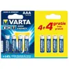 Image de Varta ALKALI-MANGAN AAA / LR03 1.5 V 4903.121.448 - PACK AVANTAGEUX 4 + 4 pcs (emballage blister) (8 pcs, AAA, 1250 mAh), Batteries + piles