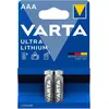 Image de Varta ULTRA Lithium (2 pcs, AAA, 1100 mAh), Batteries + piles