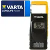 Image de Varta LCD Digital Battery Tester, Pile : accessoires, Noir, Jaune