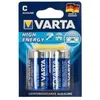 Image de Varta Lot de 2 Piles Alcaline LongPower C X2 1,5V (LR14)