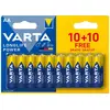 Image de Varta Pack Longlife Power AA (20 pcs, AA, 2960 mAh), Batteries + piles