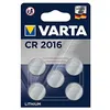 Image de Varta Pile bouton CR 2016 3 V 5 pc(s) 87 mAh lithium LITHIUM Coin CR2016 Bli 5