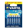 Image de Varta Bateria AAA / R03 6szt. (6 pcs, AAA, 1250 mAh), Batteries + piles