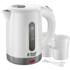 Image de Russell Hobbs 23840-70 Bouilloire de Voyage 0,85L Travel 1000W, 2 Tasses et Cuilleres Incluses