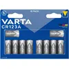 Image de Varta CR123A (10 pcs, CR123A, 1430 mAh), Batteries + piles