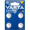 Image de Varta CR2025 (4 pcs, CR2025, 160 mAh), Batteries + piles
