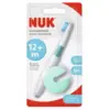 Image de NUK Brosse à Dents Educative 12 mois et plus + 1 bague de sécurité