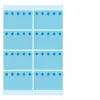 Image de HERMA Deep-freeze - Papier - auto-adhésif - bleu - 26 x 40 mm 48 étiquette(s) (6 feuille(s) x 8 étiquettes
