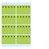 Image de HERMA Deep-freeze - Papier - auto-adhésif - vert - 26 x 40 mm 48 étiquette(s) (6 feuille(s) x 8 étiquettes