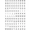 Image de 2 Planches Stickers Lettres Majuscules 5mm Herma