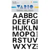 Image de 1 Planche de Stickers Lettres majuscules 15mm