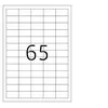 Image de HERMA Special - Blanc - 38.1 x 21.2 mm 1625 étiquette(s) (25 feuille(s) x 65 étiquettes mates autocollantes permanentes pour la surgélation