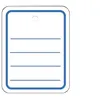 Image de HERMA Merchandise tag - Blanc - 35 x 45 mm 1000 étiquette(s) étiquettes pour badges