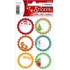 Image de HERMA Autocollants de Noel DECOR 'voeux de Noel', pailleté