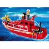 Image de PLAYMOBIL 3128 Pompiers - Bateau des sauveteurs pompiers