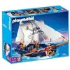 Image de PLAYMOBIL 5810 Chaloupe pirates, avec canon et flotte dans l'eau, 84 pieces, Des 4 ans