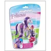 Image de PLAYMOBIL 6167 Princesse Violette avec cheval a coiffer