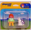 Image de PLAYMOBIL - fillette et chat