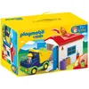 Image de Playmobil 1.2.3 6759 Camion avec garage