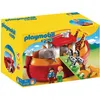 Image de Playmobil 1.2.3 6765 Arche de Noé transportable Orange