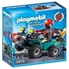 Image de 6879 Playmobil Quad avec treuil et bandit