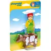 Image de Playmobil 1.2.3. 6972 Eleveur avec vache