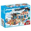 Image de Playmobil Family Fun 9280 Chalet avec skieurs
