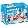 Image de Playmobil Family Fun 9283 Enfants avec boules de neige