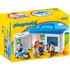 Image de Playmobil 1.2.3 9382 Commissariat de police transportable