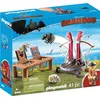 Image de Playmobil Dragons 9461 Gueulfor avec baliste lance-mouton