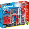 Image de Playmobil Grande caserne de pompiers (9462, Playmobil City Action)
