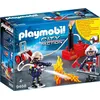 Image de Playmobil City Action 9468 Pompiers avec matériel d'incendie