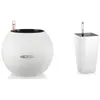 Image de lechuza jardiniere puro color 50 all-in-one diametre 49 cm blanc 446115