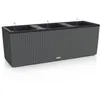 Image de Pot de fleur - LEC - Trio Cottage 30 - granit - systeme d'irrigation intégré - résistant aux intempéries