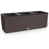 Image de Pot de fleur LECHUZA Trio Cottage 30 - kit complet, moka