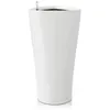 Image de Pot de fleur - LEC - Delta Premium 40 - blanc brillant - systeme d'irrigation intégré