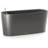 Image de Pot de table Delta 20 - kit complet, anthracite métallisé 40 cm
