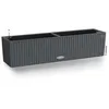 Image de Jardiniere - Balconera cottage 80 - Kit complet - Granit - 12L - LECHUZA