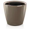 Image de Lechuza Premium 21 Ls Classico Pot Avec Système D'Arrosage Taupe Brillant