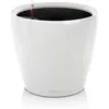 Image de Pot De Fleur Lechuza Classico Premium Ls 50 - Kit Complet, Blanc Brillant