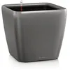 Image de Pot Quadro Premium LS 35 - kit complet, anthracite métallisé 35 cm