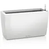 Image de Pot De Fleur Lechuza Cararo Premium - Kit Complet, Blanc Brillant