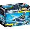 Image de Playmobil Top Agents 70007 Scooter marin S.H.A.R.K Team
