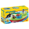 Image de Playmobil 1.2.3 70183 Bateau et pêcheur