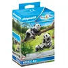Image de Playmobil Family Fun 70353 2 Pandas avec bébé