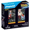 Image de Playmobil Retour vers le Futur 70459 Marty McFly et Docteur Emmett Brown
