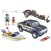 Image de PLAYMOBIL Family Fun 70534 Véhicule tout-terrain et bateau
