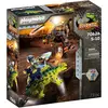 Image de Playmobil Saichania : Défense du coureur de combat (70626, Playmobil dinosaures)