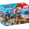 Image de Playmobil Starter Pack Stuntshow Quad avec rampe de feu (70820, Playmobil Stuntshow)