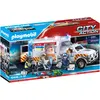Image de Playmobil Véhicule de secours : US Ambulance (70936, Playmobil City Action)